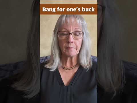 가성비 Bang for one’s buck