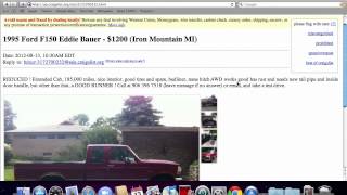 Craigslist Upper Peninsula Michigan Used Cars and Trucks - Best For Sale by Owner Deals