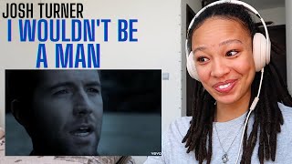 His DEEP VOICE made this STUPID GRIN permanent! 😅 | Josh Turner - I Wouldn&#39;t Be A Man [REACTION]