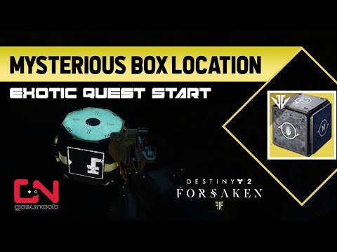 Destiny 2 Black Armory Mysterious Box location - Exotic quest start