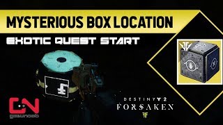 Destiny 2 Black Armory Mysterious Box location - Exotic quest start