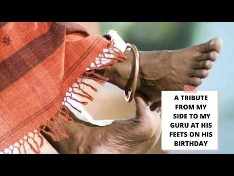 TRIBUTE TO SADHGURU ON HIS BIRTHDAY.