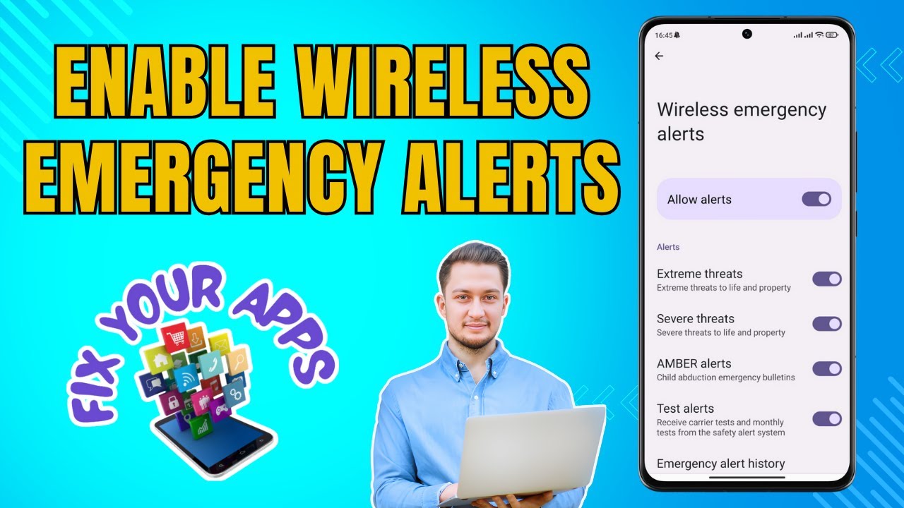 How to Enable the Wireless Emergency Alerts on Android