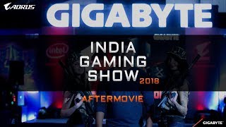 AORUS INDIA | India Gaming Show 2018 Bangalore