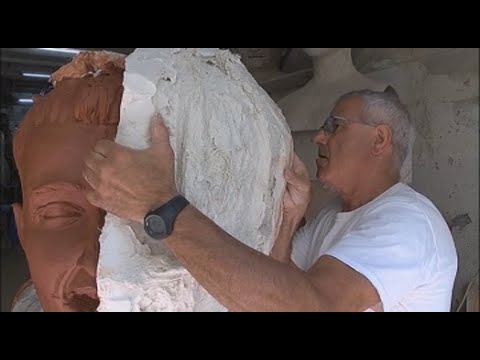 Procés de construcció del Capgròs de l'Any 2022, Lildami, per la Festa Major de Terrassa