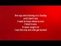 The Format - She Doesn't Get It Lyrics 
