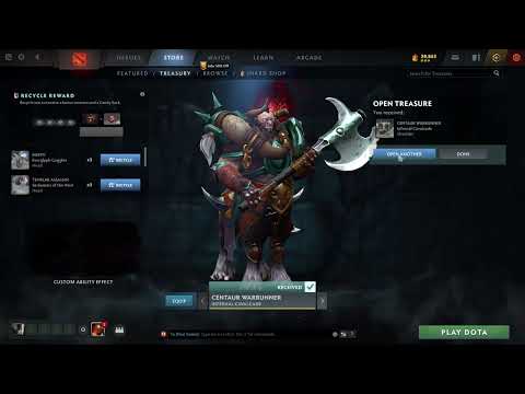 Battle pass 2022 - Immortal treasure I opening