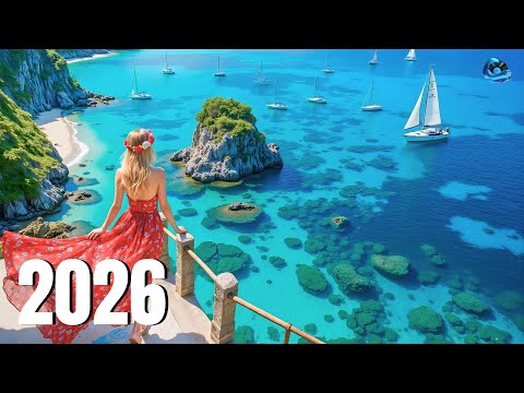 Alan Walker, Kygo, Avicii, Calvin Harris🌊Tropical Deep House Chill 2026🌴Relaxing Ocean Vibes Mix 4K