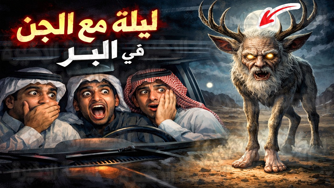 قصص رعب : ليلة مع الجن في البر