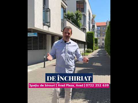 De vânzare – spațiu de birouri ultracentral în Arad Plaza — Video