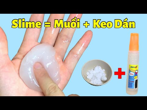 , title : 'Cách Làm Slime Trong Suốt Bằng Muối Và Keo Dán Giấy - How To Make Slime With Salt & Glue'