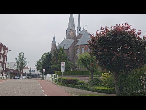 Driving from Honselersdijk to The Hague through Poeldijk in 4K 60fps, The Netherlands. 4K 60fps