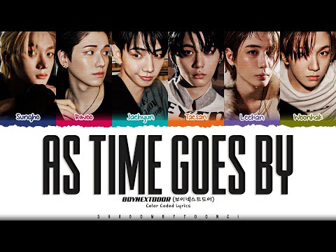 BOYNEXTDOOR 'As Time Goes By' Lyrics (보이넥스트도어 있잖아 가사) [Color Coded Han_Rom_Eng]