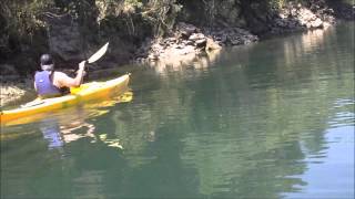 preview picture of video 'Kayaking on Whiskeytown Dagger with Werner Skagit'
