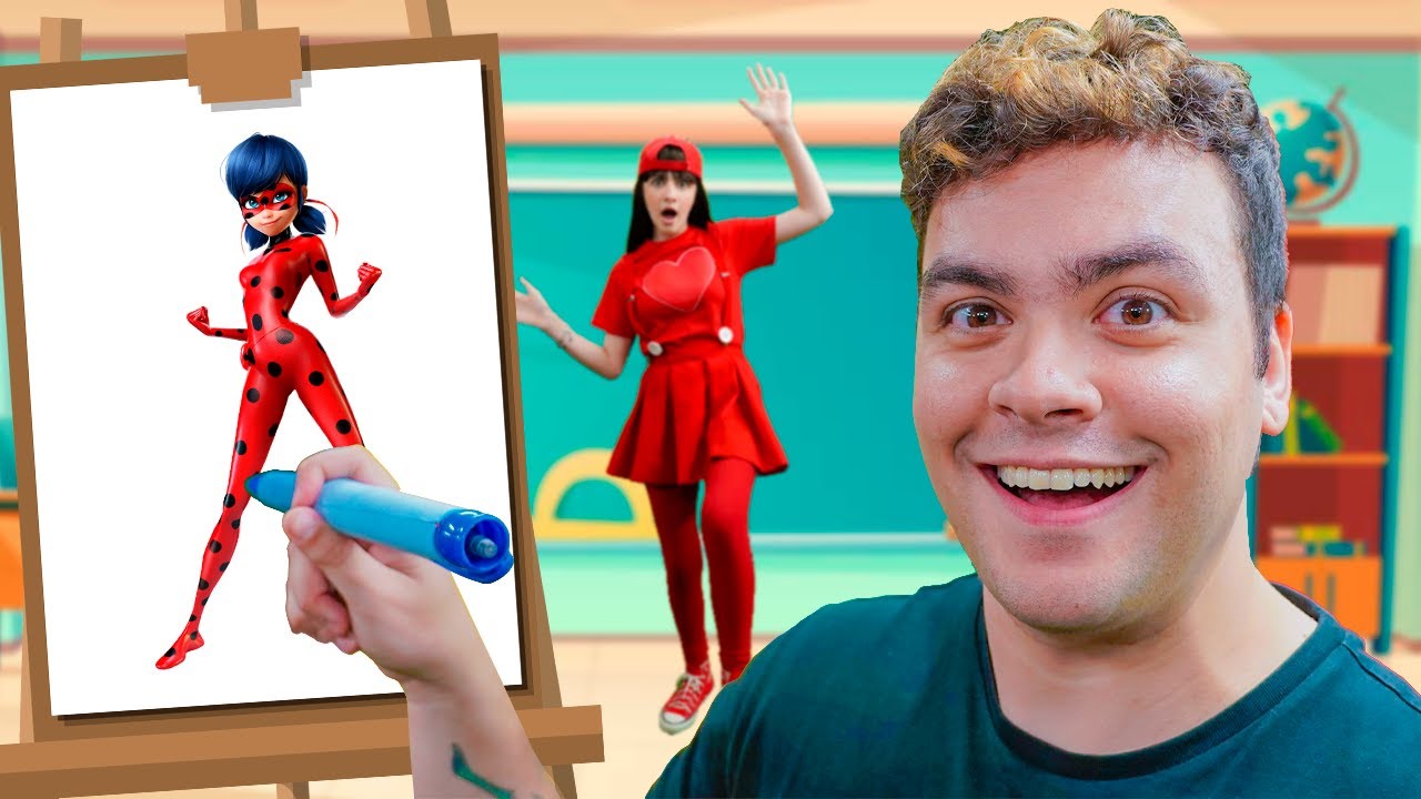 DESENHANDO OS PERSONAGENS DA LUCCAS TOON !!!