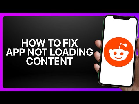 How To Fix Reddit App Not Loading Content In Reddit Tutorial