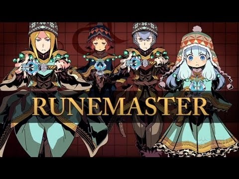 Etrian Odyssey IV - Character Class: Runemaster