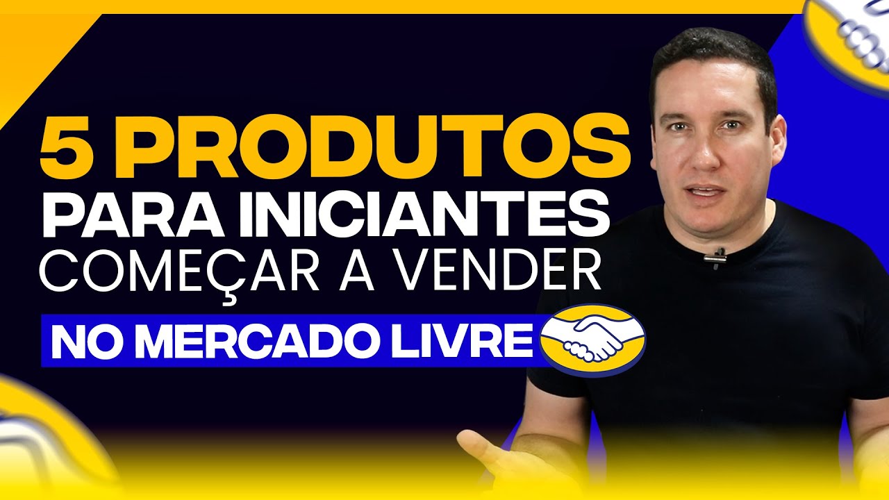 5 PRODUTOS PARA INICIANTES NO MERCADO LIVRE!