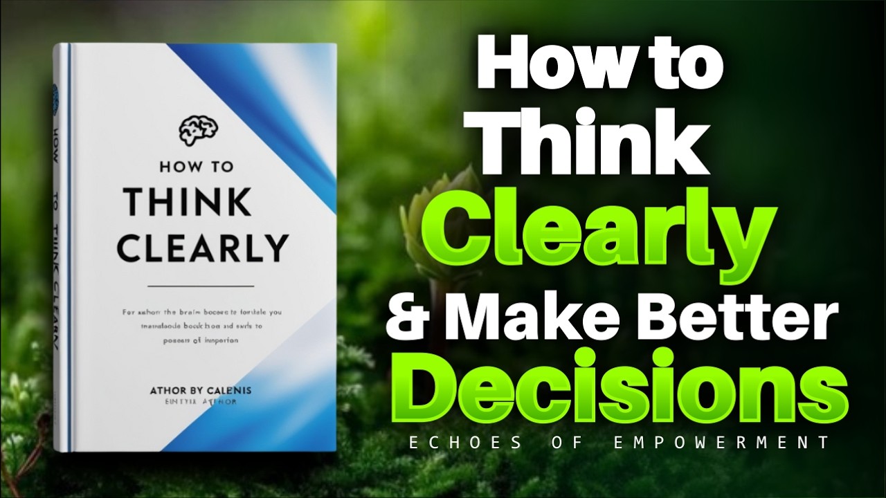 How to THINK CLEARLY and Make Better Decisions (Audiobook)