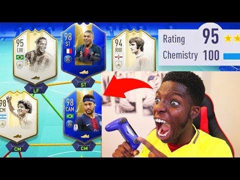 98 TOTS NEYMAR!! NEW 195 RATED LIGUE 1 FUT DRAFT!! (FIFA 19)