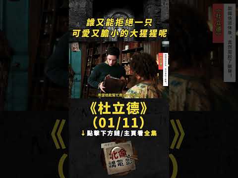 【杜立德】(01/11)誰又能拒絕一只可愛又膽小的大猩猩呢？【點擊下方看全集】#電影解說 #喜劇 #搞笑 #名場面