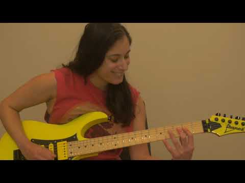 Nili Brosh Plays the Riff of Technical Difficulties - Racer X/Paul Gilbert