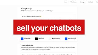How to sell CHATBOTS as an AI AGENCY (easy method)