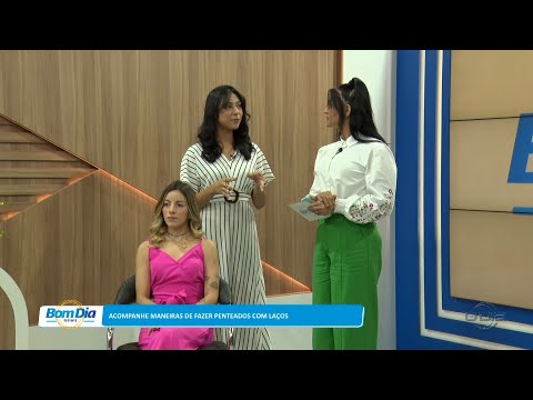 Acompanhe maneiras de fazer penteados com laços 15 03 2023