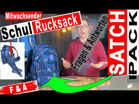 Satch Pack Antworten zu deinen Fragen- Schulrucksack ab 5. Klasse II TRAVELLIEBE