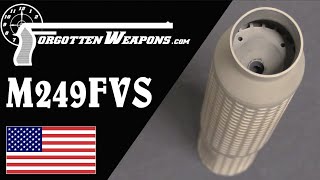 [分享] Forgotten Weapons: M249FVS 消音器