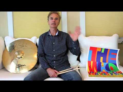 Zildjian Zak Starkey’s, The WHO, Stage Used, Signed Cymbal, Poster, Sticks Package. Authenticated. 2006 image 6