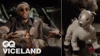 2 Chainz Plays with a $3K Robot Dog | Most Expensivest | GQ &amp; VICELAND