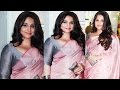 Vidya Balan Huge Assets Exposing In Pink Skinny Saree