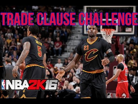 NBA 2K16 MyLeague - Trade Clause Challenge | The Hardest Rebuild | No One Can Be Traded