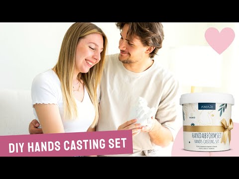 DIY Hands Casting Set for Couples