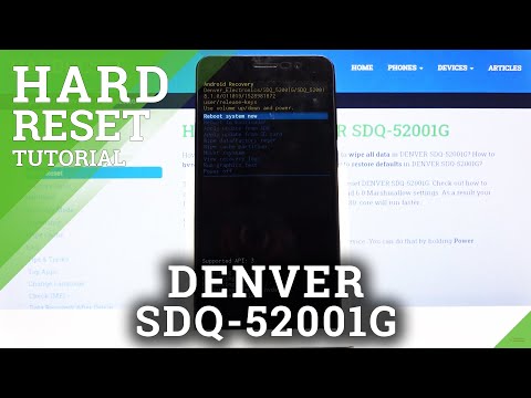 How to Hard Reset DENVER SDQ-52001G - Remove Screen Lock / Delete Data