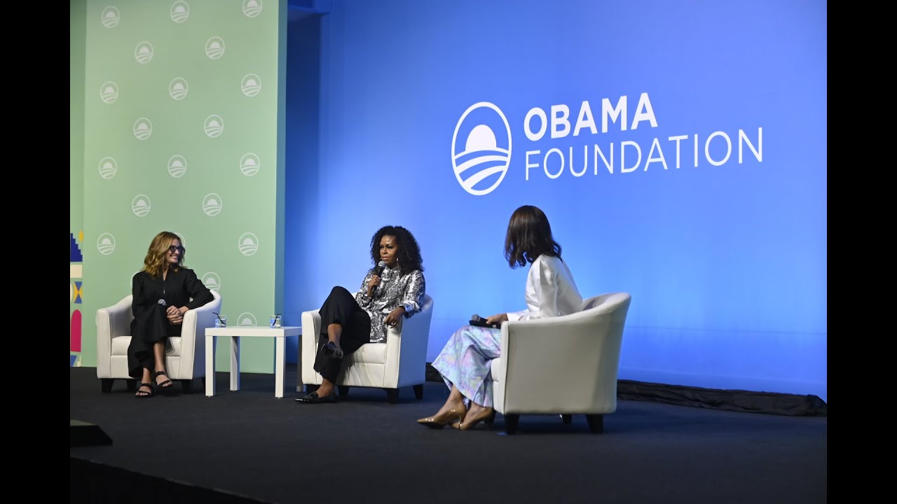 Michelle Obama and Julia Roberts in Conversation with Deborah Henry