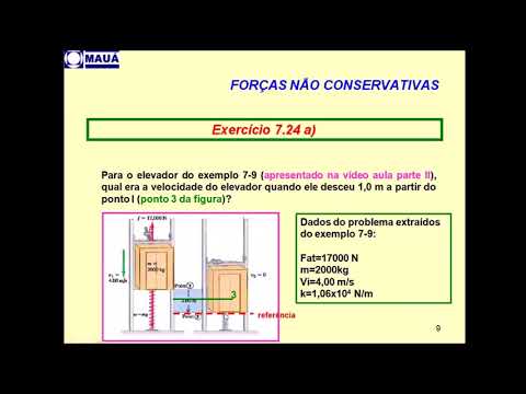 EFB205 - Física I [ Energia Potencial Elástica - exercício 7-24]