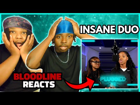 Cristale x Teezandos - Plugged In w/ Fumez The Engineer | BLOODLINE Reacts | HOLD UP THEY'RE NICE!!!