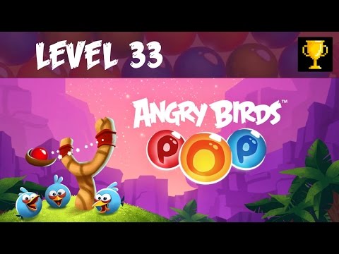 Angry Birds POP Level 33