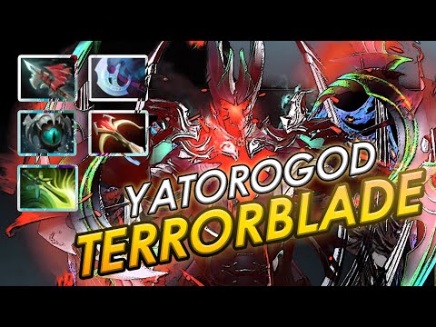 FOUNTAIN FARM AND A RAMPAGE YATOROGOD TERRORBLADE GAMEPLAY DOTA 2 PRO HIGHLIGHTS