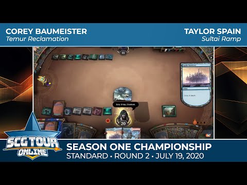 Baumeister vs Spain | Round 2 | SCG Tour Online Season One Championship | Standard