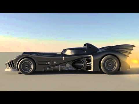 Batmobile Model