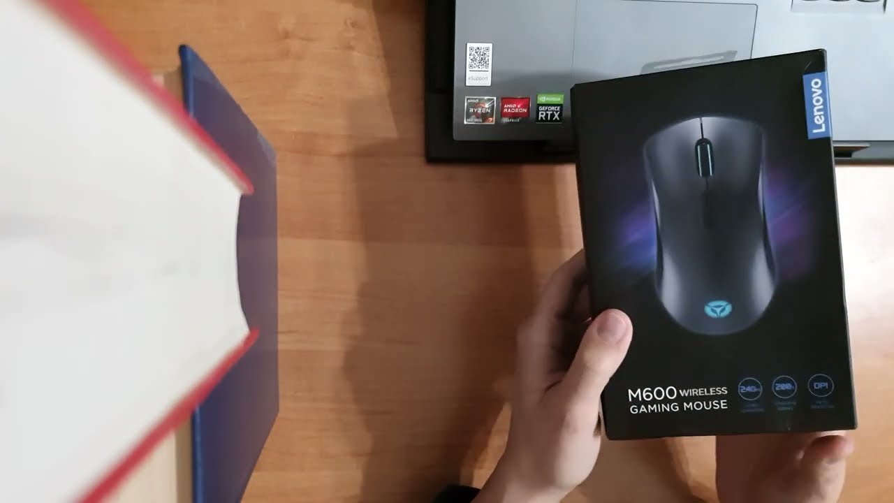 Беспроводная мышь Lenovo Legion M600, белый