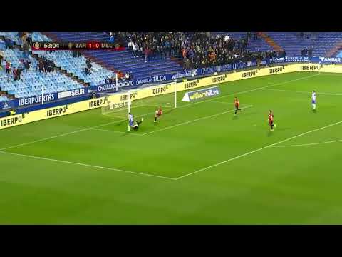 Copa del Rey 2019/20 Gol de Puado / Real Zaragoza - Mallorca