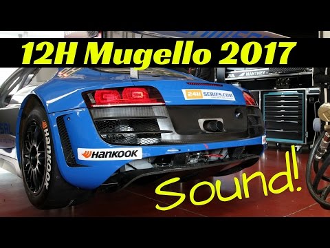 12h Mugello 2017 by Hankook - Engines Warm-Up compilation, Pure Sound!