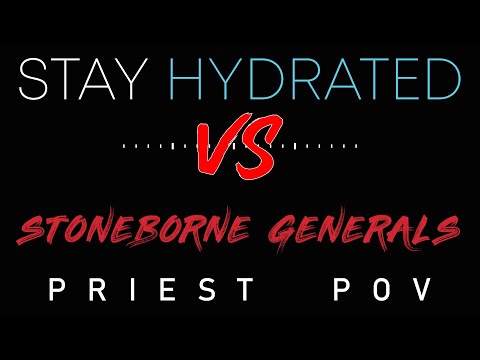 stay hydrated VS Stone Legion Generals - Mythic Castle Nathria Disc Priest POV