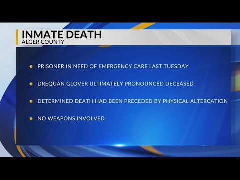 MDOC: Inmate dead after fight at Alger Correctional Facility