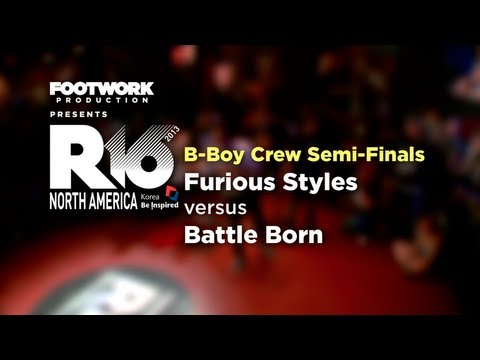 R16 USA 2013 - Furious Styles vs  Battle Born (Semi-Finals)