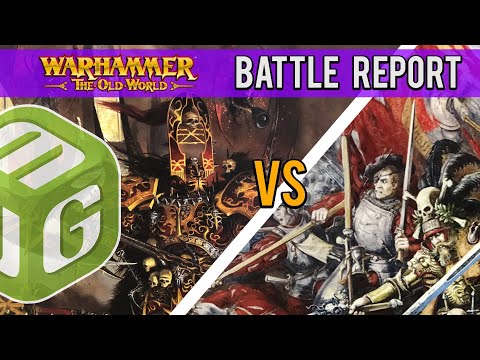 The Battle of Essen - 8,000 Points -Warriors of Chaos vs Empire The Old World Battle Report Ep 24